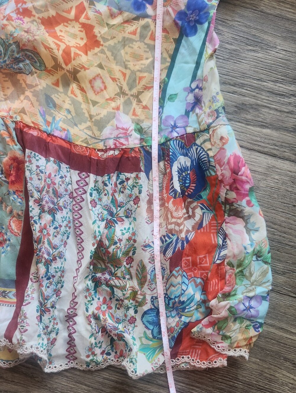 NWT Johnny Was Otti Tia Floral Patchwork Kimono Size Large - Picture 11 of 11